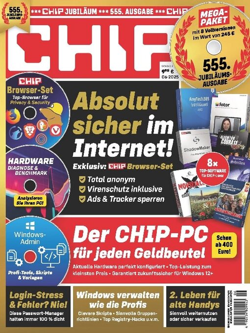 Title details for CHIP by Five Monkeys Media GmbH - Available